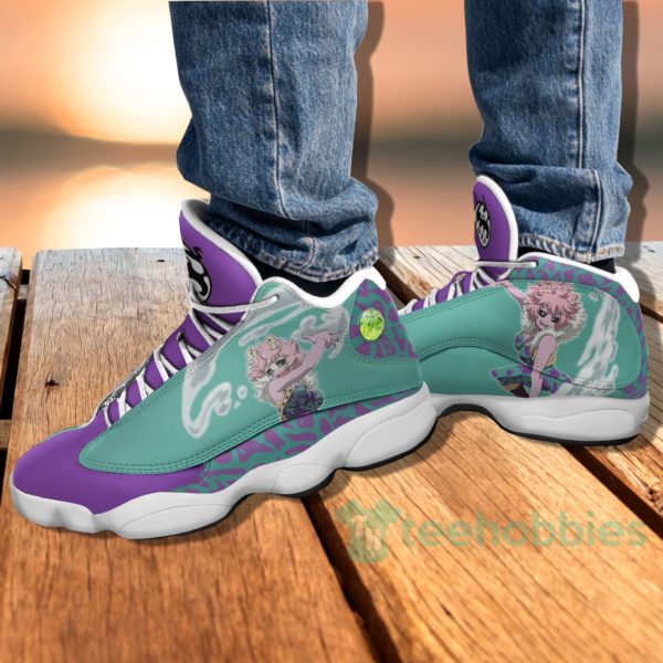 mina ashido custom my hero academia anime air jordan 13 shoes 4 YitSG 600x600px Mina Ashido Custom My Hero Academia Anime Air Jordan 13 Shoes