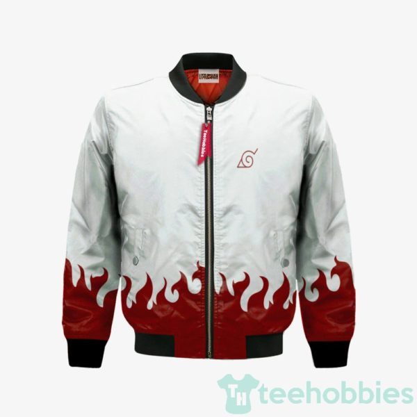 minato namikaze custom anime cosplay bomber jacket 1 Hl2an 600x600px Minato Namikaze Custom Anime Cosplay Bomber Jacket