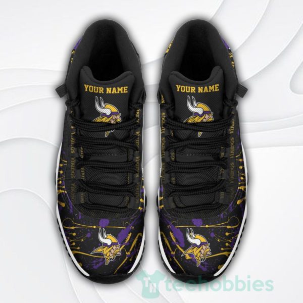minnesota vikings customized new air jordan 11 shoes 3 aBzji 600x600px Minnesota Vikings Customized New Air Jordan 11 Shoes