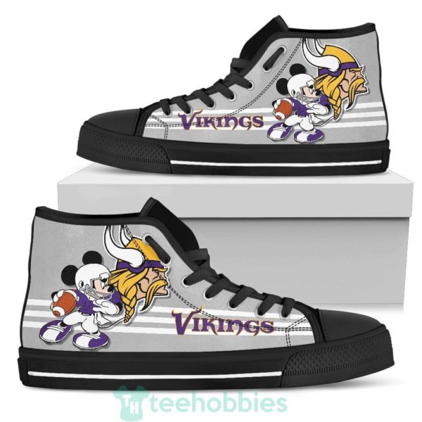 minnesota vikings sneakers high top shoes fan gift 2 hCa6b 600x600px Minnesota Vikings Sneakers High Top Shoes Fan Gift