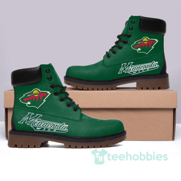 minnesota wild hockey leather boots men women 1 qru0u 600x600px Minnesota Wild Hockey Leather Boots Men Women