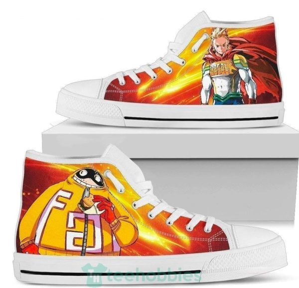 mirio 26 fatgum my hero academia high top shoes 2 JaZ2F 600x579px Mirio & Fatgum My Hero Academia High Top Shoes