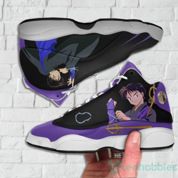 miroku custom anime inuyasha air jordan 13 shoes 4 OvQ1N 600x600px Miroku Custom Anime Inuyasha Air Jordan 13 Shoes