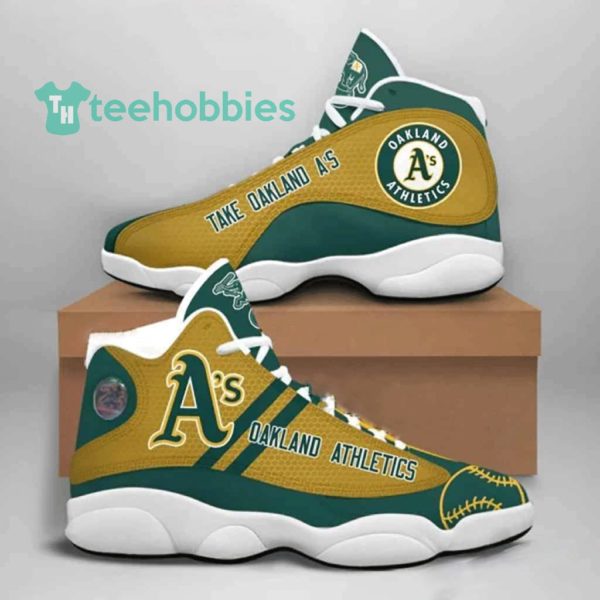mlb oakland athletics air jordan 13 custom shoes sport sneakers shoes 1 ab7Sa 600x600px Mlb Oakland Athletics Air Jordan 13 Custom Shoes Sport Sneakers Shoes