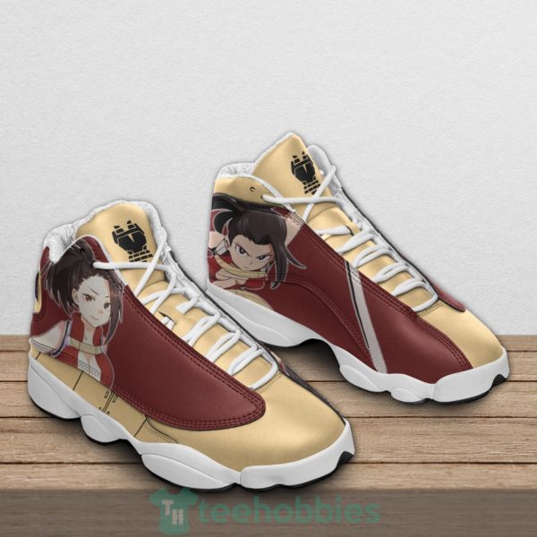 momo yaoyorozu custom my hero academia anime air jordan 13 shoes 2 97awm 600x600px Momo Yaoyorozu Custom My Hero Academia Anime Air Jordan 13 Shoes