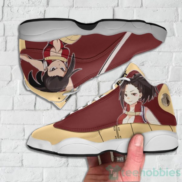 momo yaoyorozu custom my hero academia anime air jordan 13 shoes 3 WDAWT 600x600px Momo Yaoyorozu Custom My Hero Academia Anime Air Jordan 13 Shoes