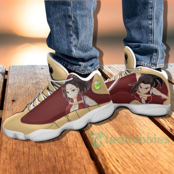 momo yaoyorozu custom my hero academia anime air jordan 13 shoes 4 cEOrJ 600x600px Momo Yaoyorozu Custom My Hero Academia Anime Air Jordan 13 Shoes