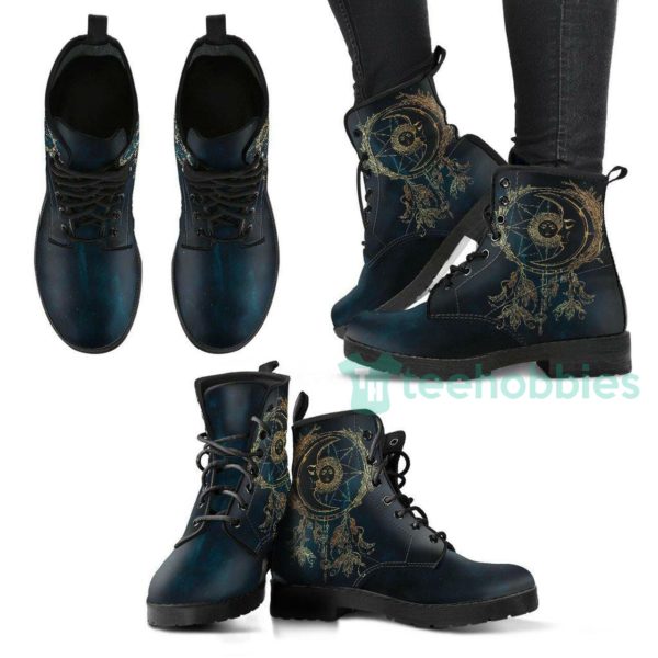 moon and sun leather boots shoes 1 Qhkk4 600x600px Moon And Sun Leather Boots Shoes