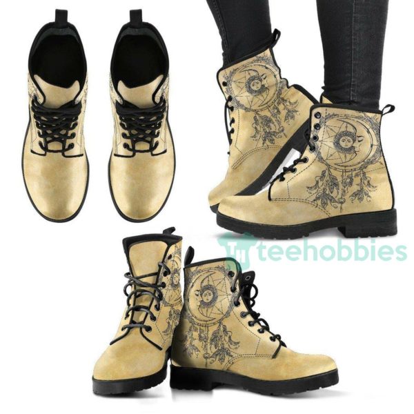 moon dream catcher leather boots shoes 1 ZeqFG 600x600px Moon Dream Catcher Leather Boots Shoes