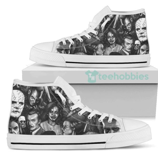 most favorite horror character sneakers high top shoes 2 oTSpM 600x579px Most Favorite Horror Character Sneakers High Top Shoes