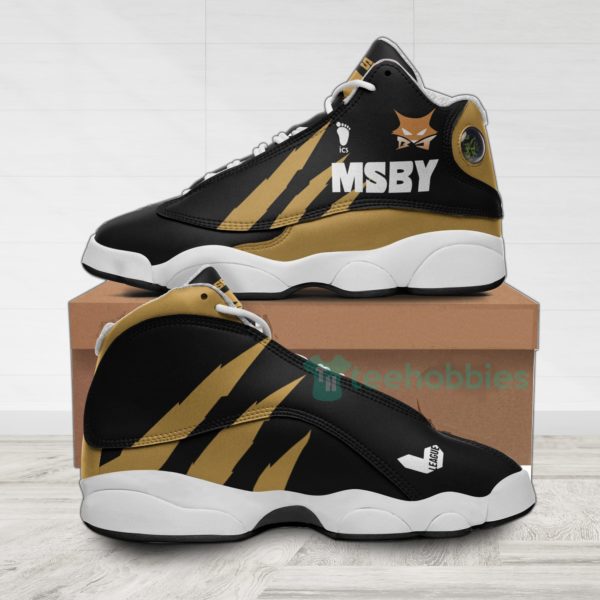 msby black jackal custom haikyuu anime air jordan 13 shoes logo 1 Uekln 600x600px MSBY Black Jackal Custom Haikyuu Anime Air Jordan 13 Shoes Logo