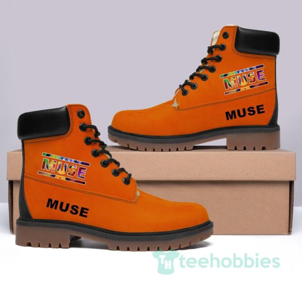 muse rock band leather boots men women shoes 1 XVVyI 600x600px Muse Rock Band Leather Boots Men Women Shoes