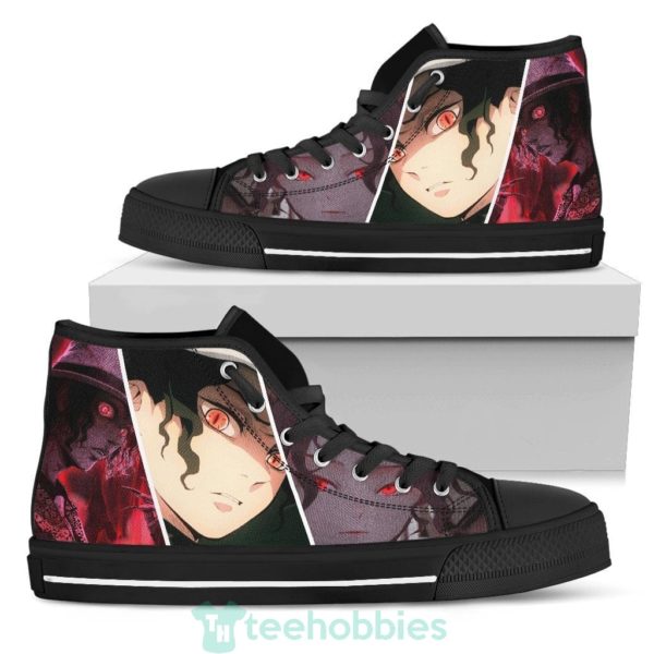 muzan demon slayer high top shoes anime fan 1 HXmLw 600x600px Muzan Demon Slayer High Top Shoes Anime Fan