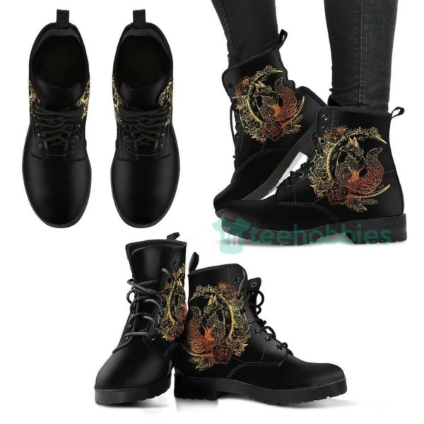 mystical fox boots fashion leather boots shoes 1 4mHKQ 600x600px Mystical Fox Boots Fashion Leather Boots Shoes