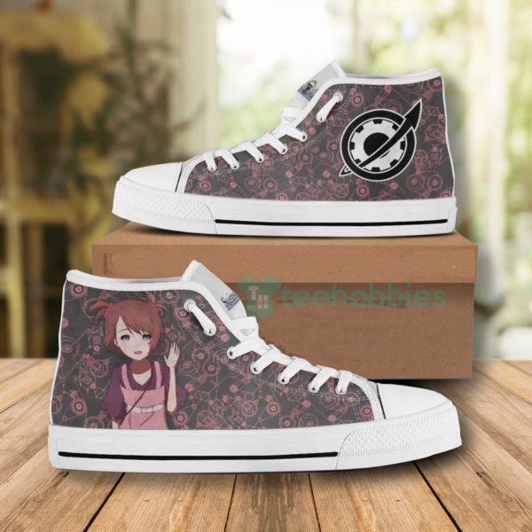 nae tennouji high top canvas shoes custom steinsgate 1 7IWyQ 600x600px Nae Tennouji High Top Canvas Shoes Custom SteinsGate