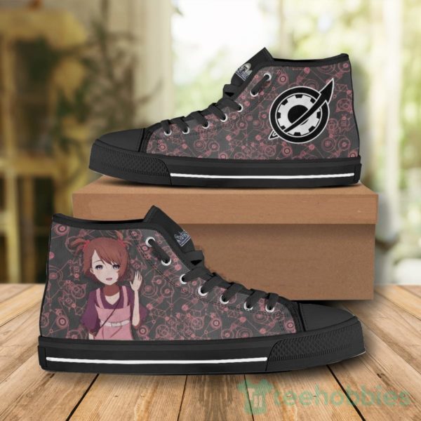 nae tennouji high top canvas shoes custom steinsgate 2 w4na4 600x600px Nae Tennouji High Top Canvas Shoes Custom SteinsGate
