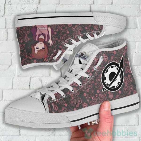nae tennouji high top canvas shoes custom steinsgate 3 f6ZUQ 600x600px Nae Tennouji High Top Canvas Shoes Custom SteinsGate