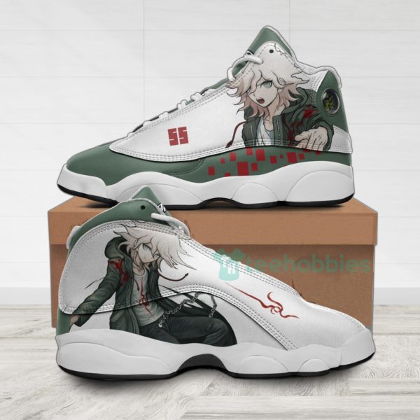nagito komaeda custom danganronpa anime air jordan 13 shoes 1 9TsKe 600x600px Nagito Komaeda Custom Danganronpa Anime Air Jordan 13 Shoes