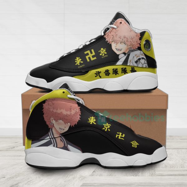 nahoya kawata custom tokyo revengers anime air jordan 13 shoes 1 cgEsl 600x600px Nahoya Kawata Custom Tokyo Revengers Anime Air Jordan 13 Shoes