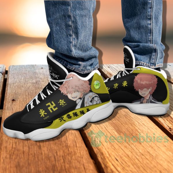 nahoya kawata custom tokyo revengers anime air jordan 13 shoes 4 Upwt0 600x600px Nahoya Kawata Custom Tokyo Revengers Anime Air Jordan 13 Shoes
