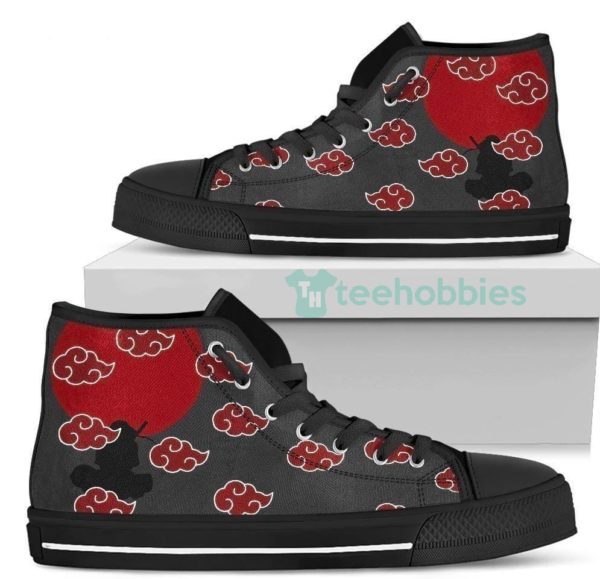 naruto akatsuki symbol high top shoes for anime fan 2 WSjIq 600x579px Naruto Akatsuki Symbol High Top Shoes For Anime Fan