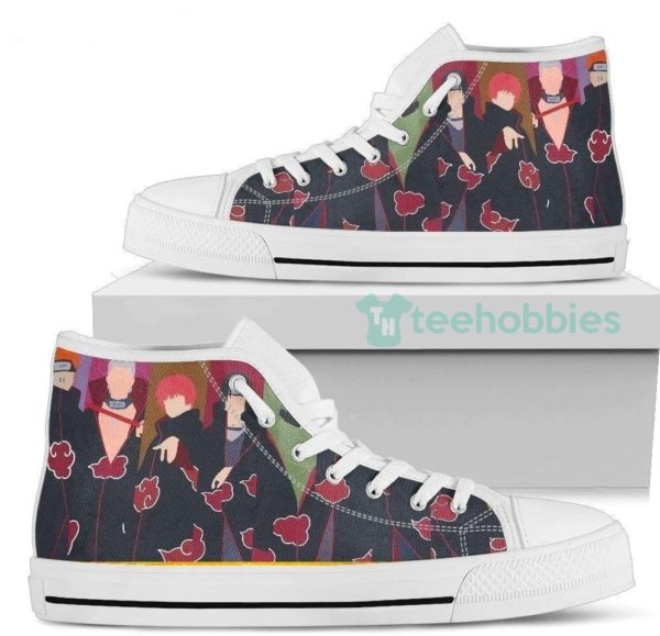 naruto akatsuki team sneakers high top shoes nh10 2 wQtfr 600x579px Naruto Akatsuki Team Sneakers High Top Shoes NH10
