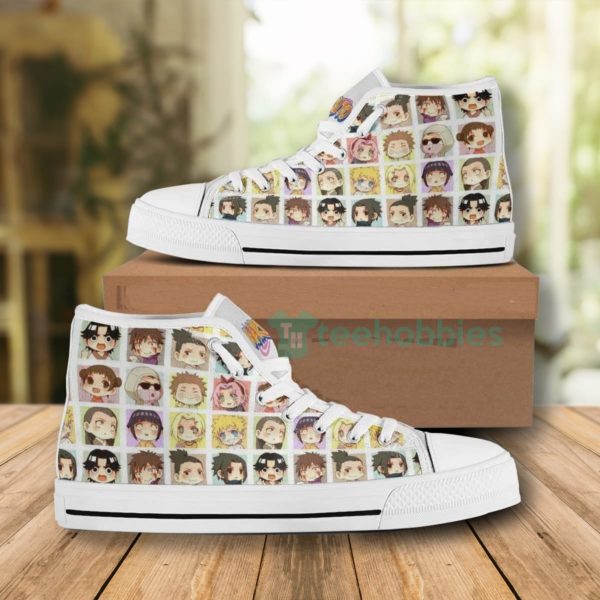 naruto high top canvas shoes custom cute chibi face 1 Yg3pN 600x600px Naruto High Top Canvas Shoes Custom Cute Chibi Face
