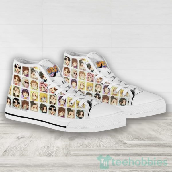 naruto high top canvas shoes custom cute chibi face 4 07fFc 600x600px Naruto High Top Canvas Shoes Custom Cute Chibi Face