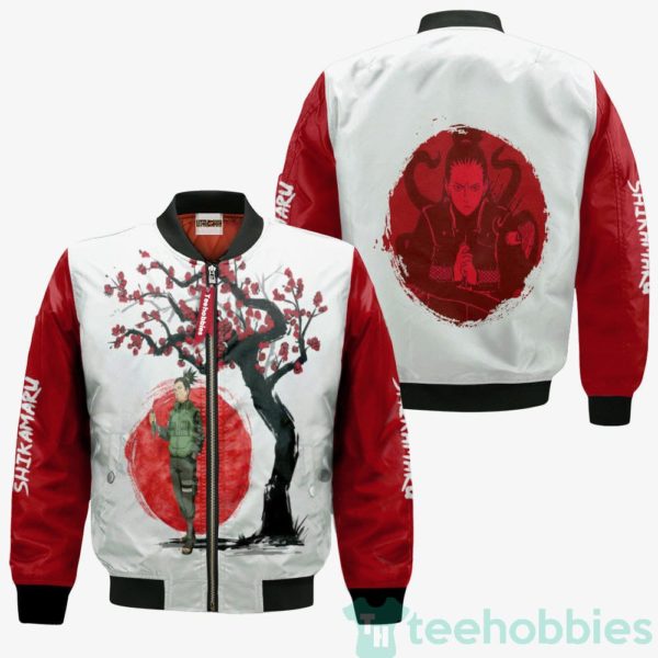 naruto shikamaru custom ninja under the sun cosplay bomber jacket 3 C1rSg 600x600px Naruto Shikamaru Custom Ninja Under The Sun Cosplay Bomber Jacket