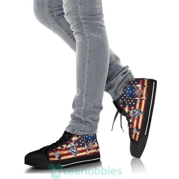 native american buffalo skull sneakers high top shoes 5 gMo2Q 600x600px Native American Buffalo Skull Sneakers High Top Shoes