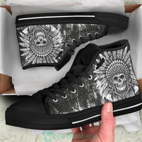 native american headdress high top shoes gift idea 2 xiiRf 600x600px Native American Headdress High Top Shoes Gift Idea