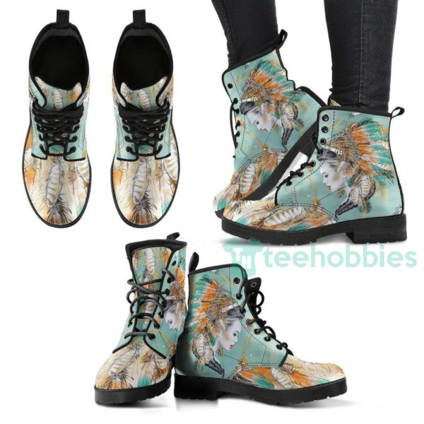 native girl leather boots shoes 1 KRX9h 600x600px Native Girl Leather Boots Shoes