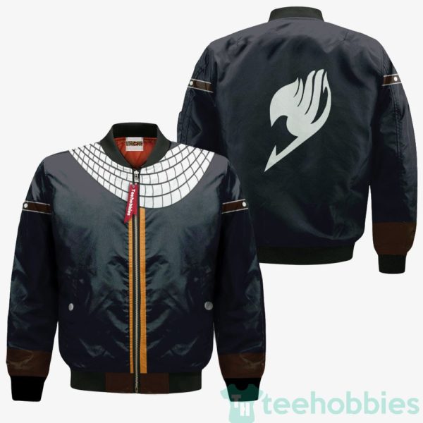 natsu dragneel custom fairy tail cosplay bomber jacket 3 sHNA4 600x600px Natsu Dragneel Custom Fairy Tail Cosplay Bomber Jacket