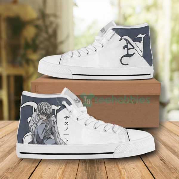 near high top canvas shoes custom death note 1 XUG2X 600x600px Near High Top Canvas Shoes Custom Death Note
