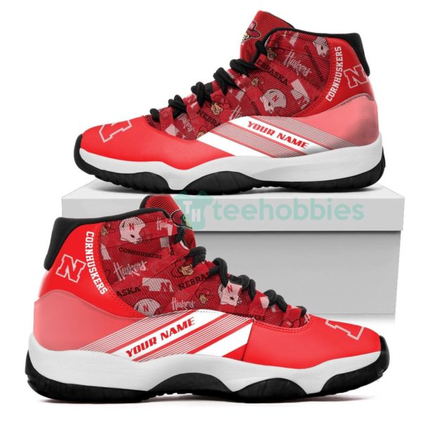 nebraska cornhuskers customized new air jordan 11 men women 3 23pec 600x600px Nebraska Cornhuskers Customized New Air Jordan 11 Men Women