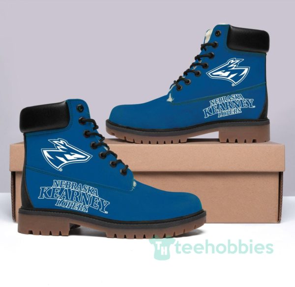 nebraska kearney lopers football leather boots men women shoes 1 2VwMc 600x585px Nebraska Kearney Lopers Football Leather Boots Men Women Shoes