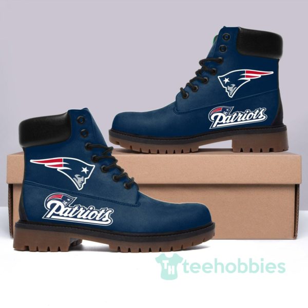 new england patriots football leather boots men women shoes 1 o6D1z 600x600px New England Patriots Football Leather Boots Men Women Shoes