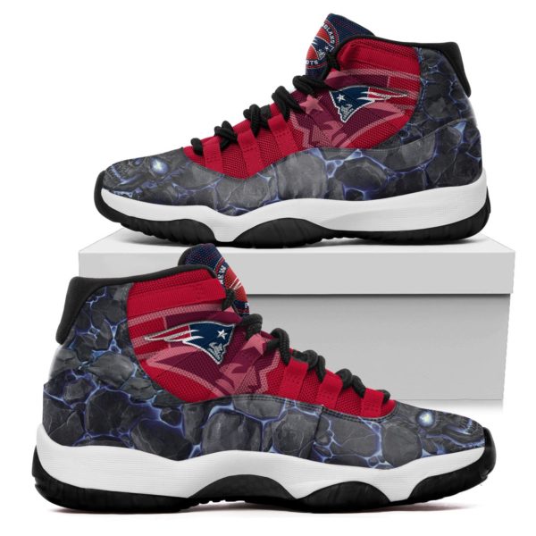 new england patriots logo lava skull air jordan 11 sneakers shoes 1 y9tRR 600x600px New England Patriots Logo Lava Skull Air Jordan 11 Sneakers Shoes