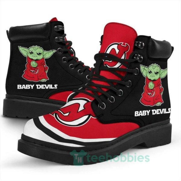 new jersey devils hockey winter leather boots 1 CnaNM 600x600px New Jersey Devils Hockey Winter Leather Boots