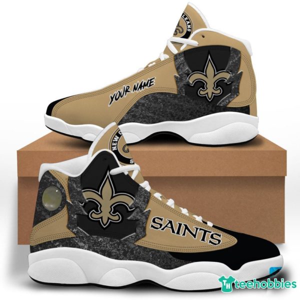 new orleans saints air jordan 13 sneakers shoes custom name personalized gifts 2 yYsOT 600x600px New Orleans Saints Air Jordan 13 Sneakers Shoes Custom Name Personalized Gifts
