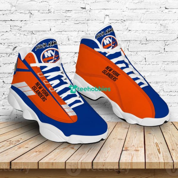 new york islanders custom name air jordan 13 shoes sneakers mens womens personalized gifts 3 O1R7L 600x600px New York Islanders Custom Name Air Jordan 13 Shoes Sneakers Mens Womens Personalized Gifts