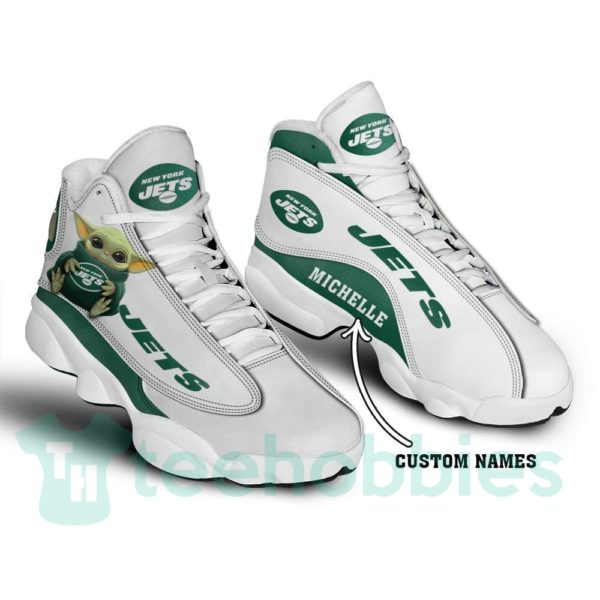 new york jets grogu baby yoda custom name air jordan 13 unisex shoes 2 Es46d 600x600px New York Jets Grogu Baby Yoda Custom Name Air Jordan 13 Unisex Shoes
