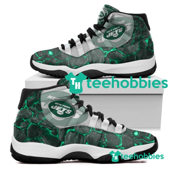 new york jets logo lava skull air jordan 11 sneakers shoes 1 4iRMk 600x600px New York Jets Logo Lava Skull Air Jordan 11 Sneakers Shoes