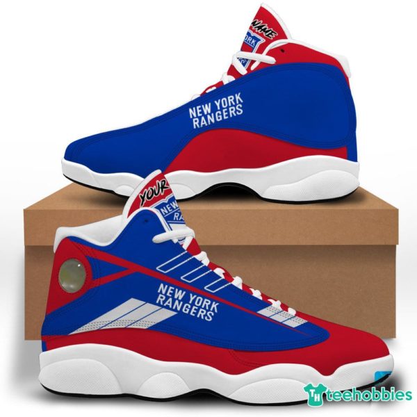 new york rangers custom name air jordan 13 shoes sneakers mens womens personalized gifts 2 kbLtO 600x600px New York Rangers Custom Name Air Jordan 13 Shoes Sneakers Personalized Gifts