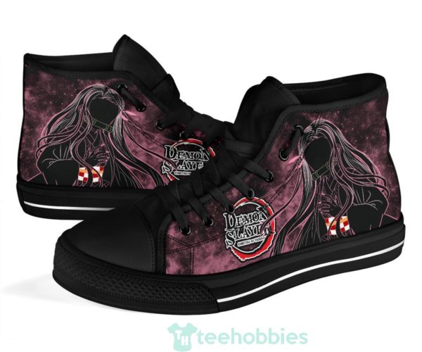 nezuko kimetsu no yaiba high top shoes anime fan 1 NLSMR 600x500px Nezuko Kimetsu No Yaiba High Top Shoes Anime Fan