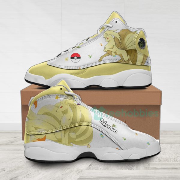 ninetales custom pokemon anime air jordan 13 shoes 1 iA7Hb 600x600px Ninetales Custom Pokemon Anime Air Jordan 13 Shoes
