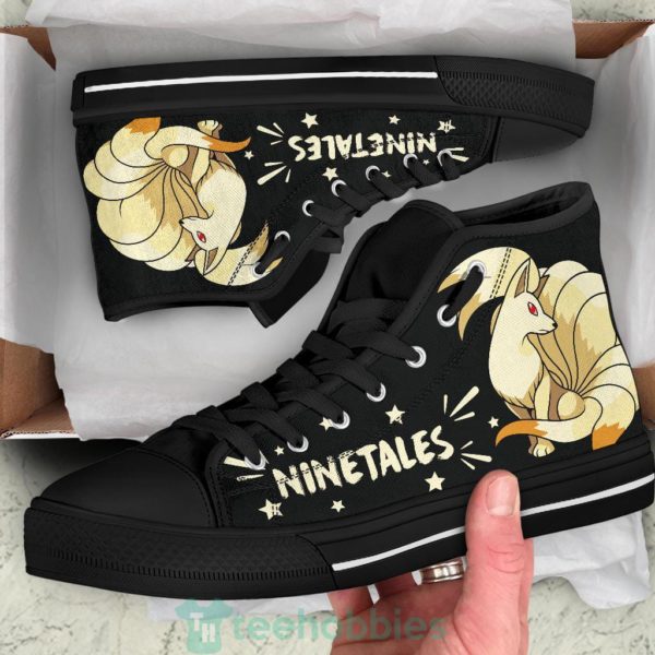 ninetales sneakers high top shoes gift idea 2 04d6j 600x600px Ninetales Sneakers High Top Shoes Gift Idea