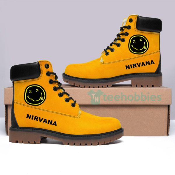nirvana rock band winter leather boots 1 hsQiD 600x600px Nirvana Rock Band Winter Leather Boots