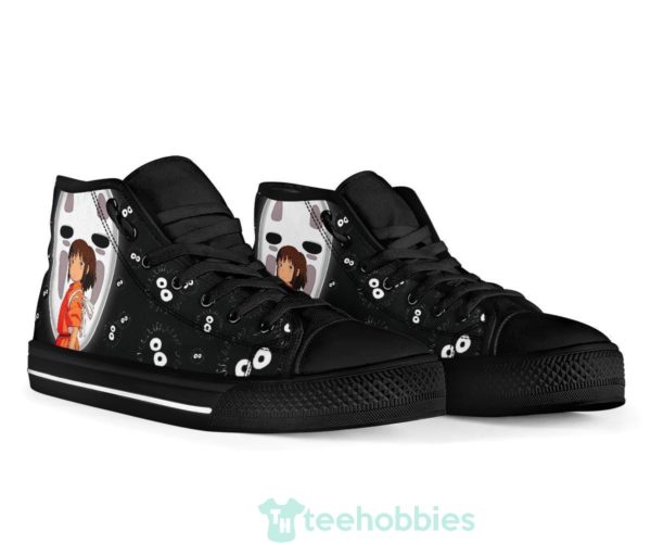 no face and chihiro ghibli high top shoes fan gift 3 qFeI0 600x500px No Face and Chihiro Ghibli High Top Shoes Fan Gift