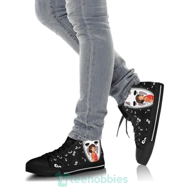 no face and chihiro ghibli high top shoes fan gift 5 fpl8f 600x600px No Face and Chihiro Ghibli High Top Shoes Fan Gift